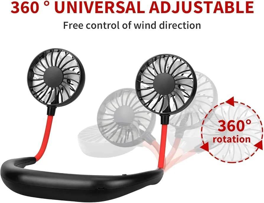 Neck Rechargable Fan