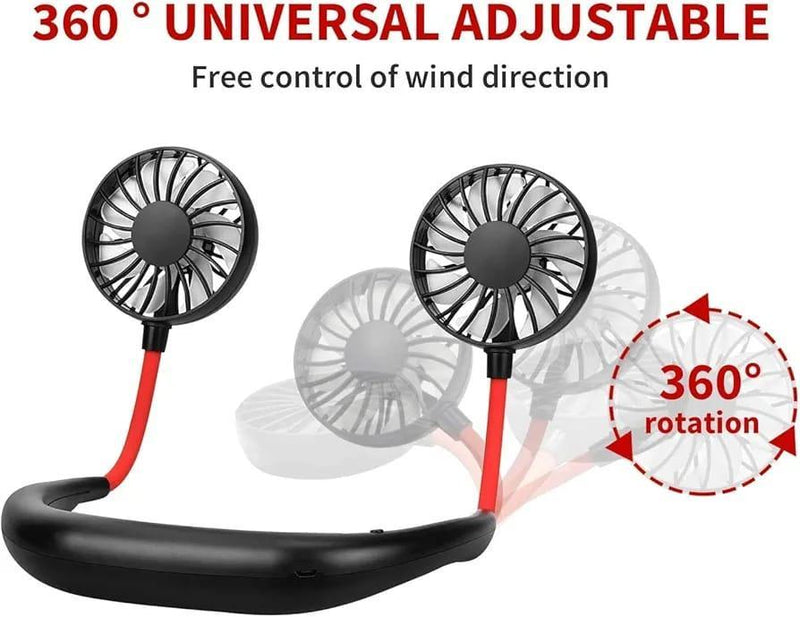 Neck Rechargable Fan
