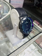 Luxury Dial With Leather Strap watch